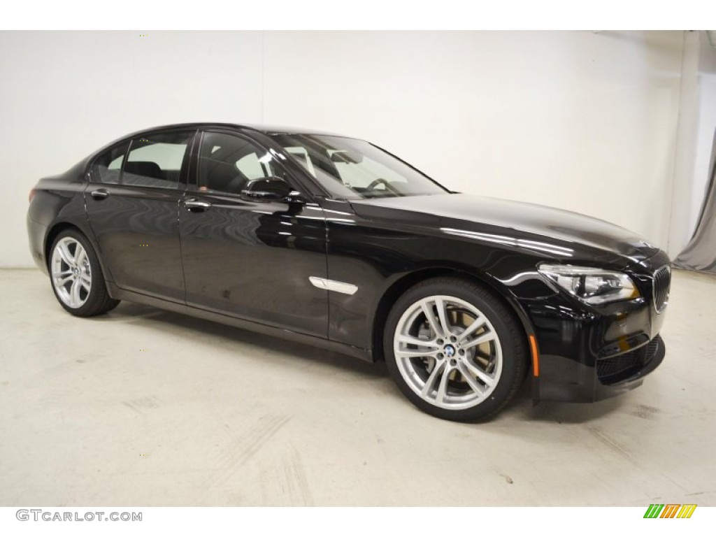 Jet Black 2014 BMW 7 Series 740i Sedan Exterior Photo #86407646