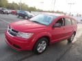 2013 Bright Red Dodge Journey SE  photo #4
