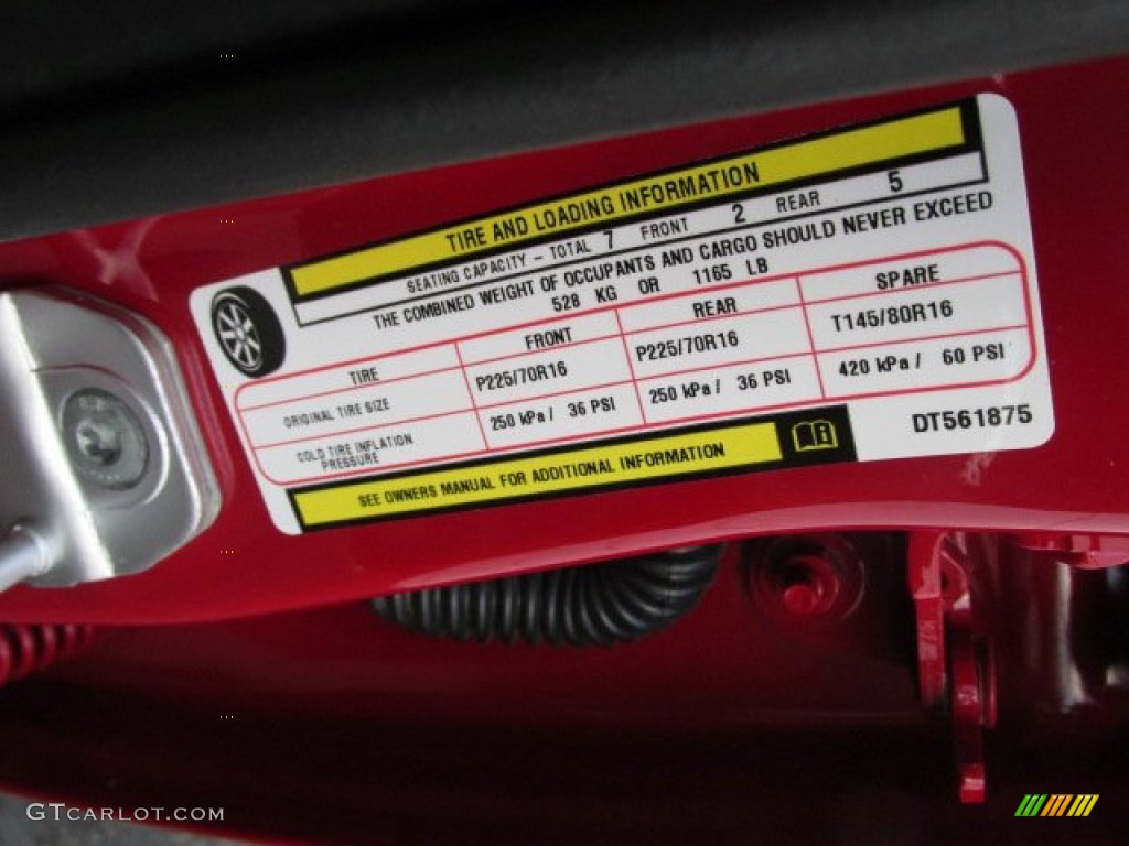 2013 Journey SE - Bright Red / Black photo #22