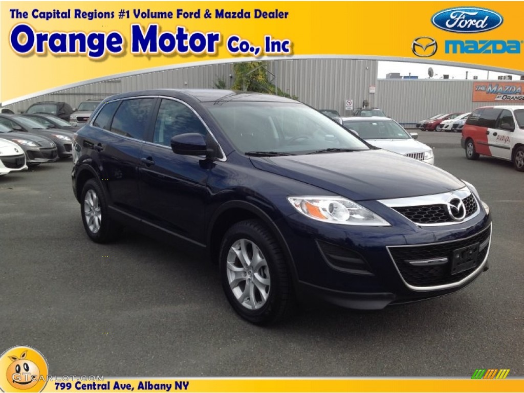 2011 CX-9 Sport AWD - Stormy Blue Mica / Black photo #1