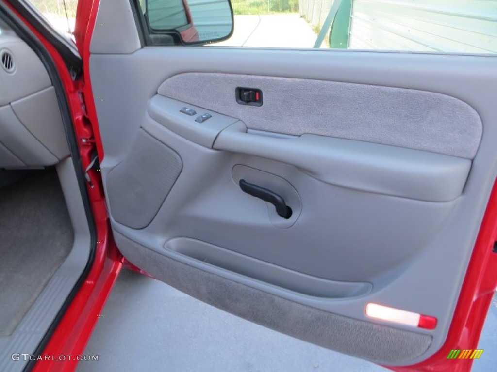 1999 Chevrolet Silverado 1500 LS Extended Cab Graphite Door Panel Photo #86410235