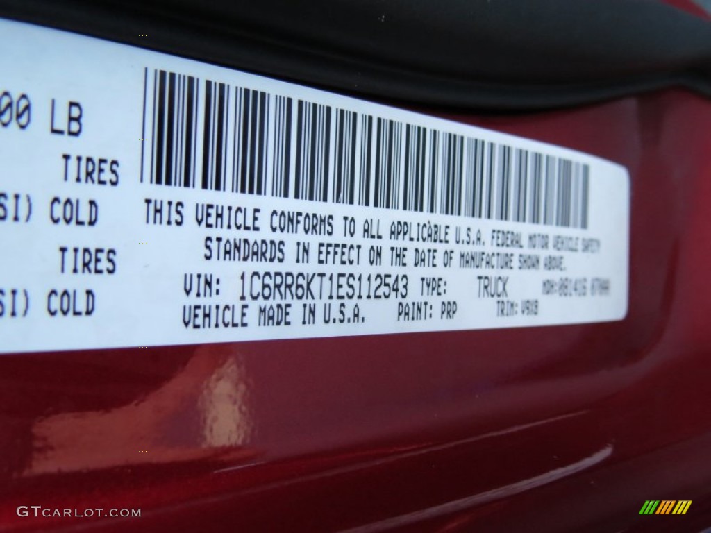 2014 1500 Express Crew Cab - Deep Cherry Red Crystal Pearl / Black/Diesel Gray photo #11