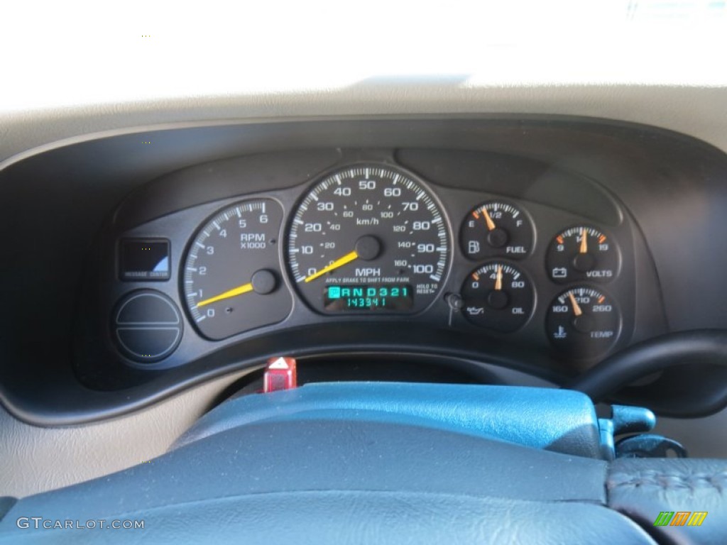 1999 Chevrolet Silverado 1500 LS Extended Cab Gauges Photo #86410524