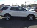 2012 White Platinum Tri-Coat Ford Explorer Limited 4WD  photo #8