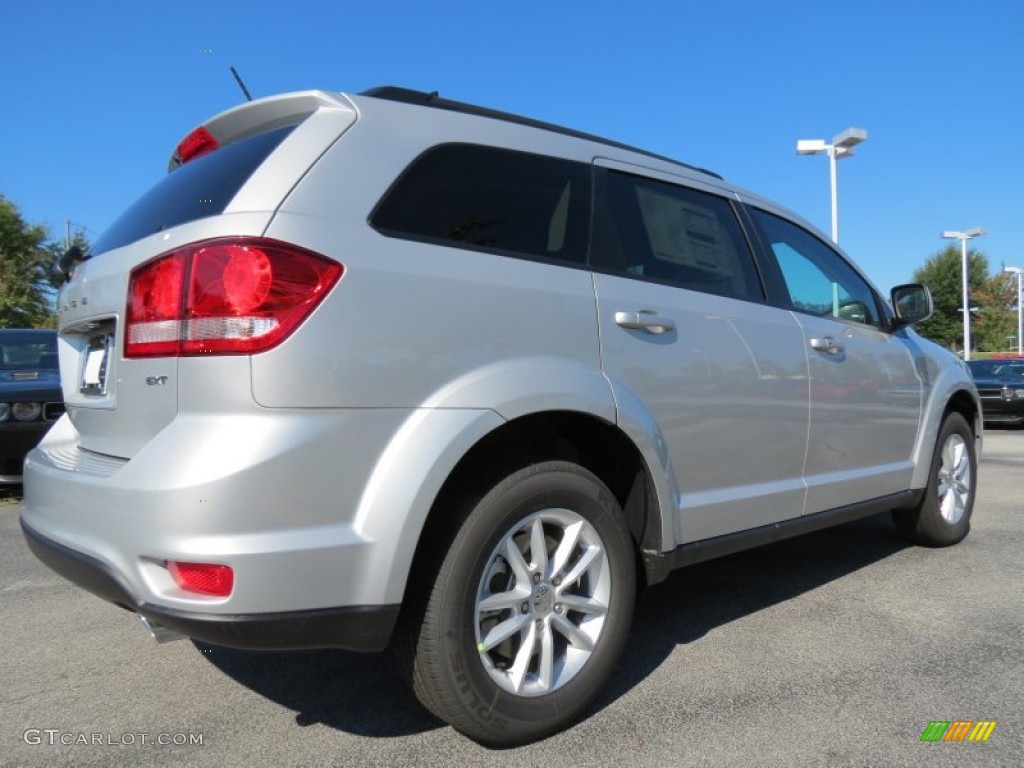 2014 Journey SXT AWD - Bright Silver Metallic / Black photo #3