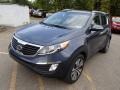 2012 Twilight Blue Kia Sportage EX AWD  photo #4