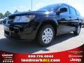 2014 Pitch Black Dodge Journey Amercian Value Package  photo #1