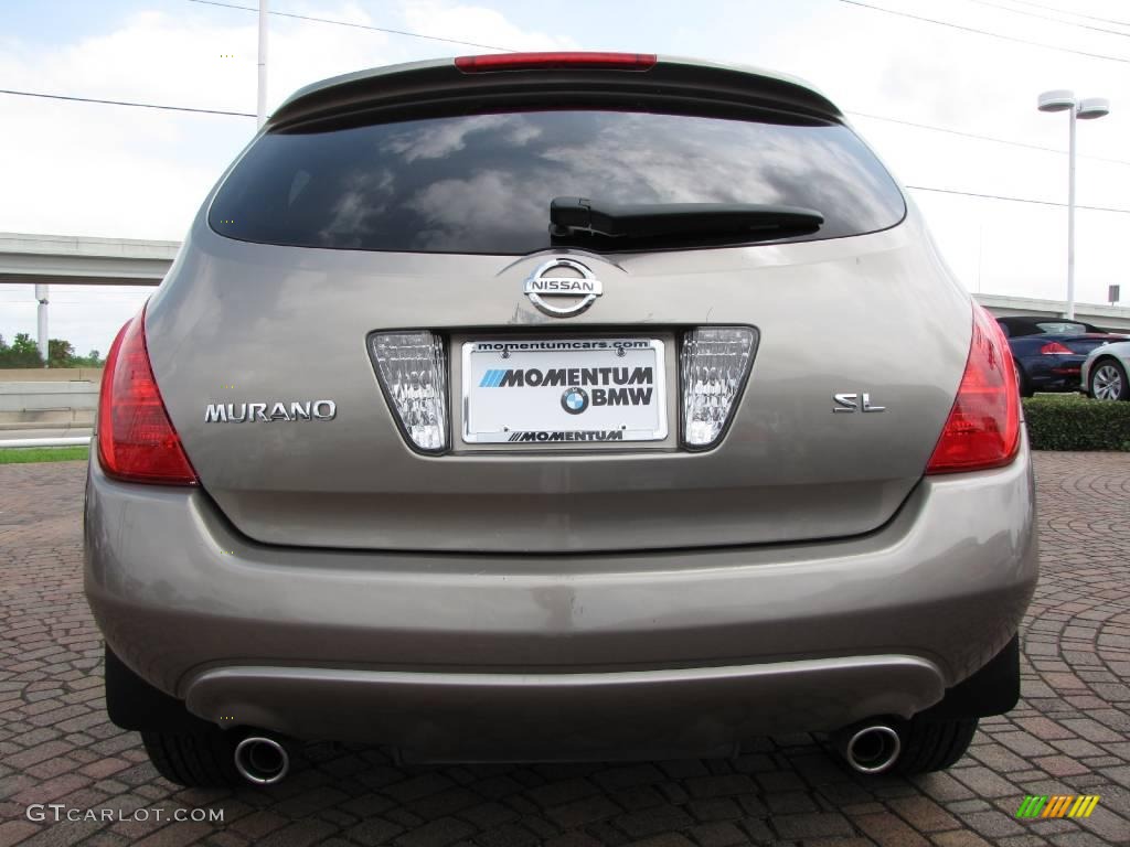 2004 Murano SL - Polished Pewter Metallic / Cafe Latte photo #4