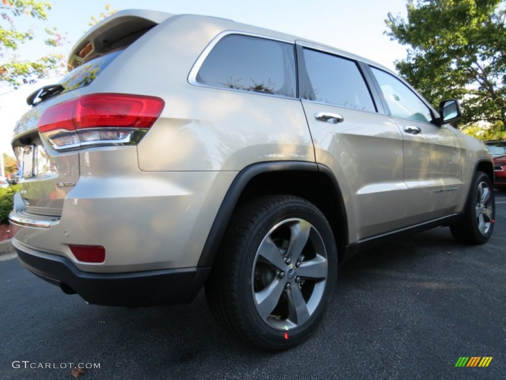 2014 Grand Cherokee Limited - Cashmere Pearl / New Zealand Black/Light Frost photo #3