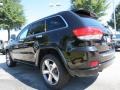 2014 Brilliant Black Crystal Pearl Jeep Grand Cherokee Overland  photo #2