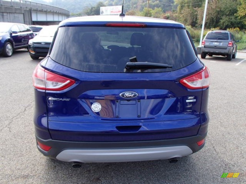 2014 Escape SE 1.6L EcoBoost 4WD - Deep Impact Blue / Medium Light Stone photo #7