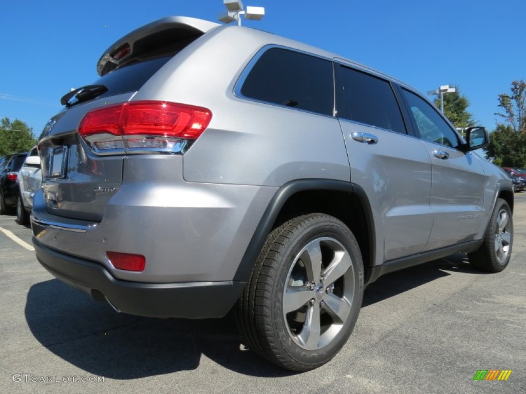 2014 Grand Cherokee Limited - Billet Silver Metallic / Morocco Black photo #3