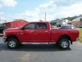 2011 Flame Red Dodge Ram 2500 HD SLT Crew Cab 4x4  photo #2