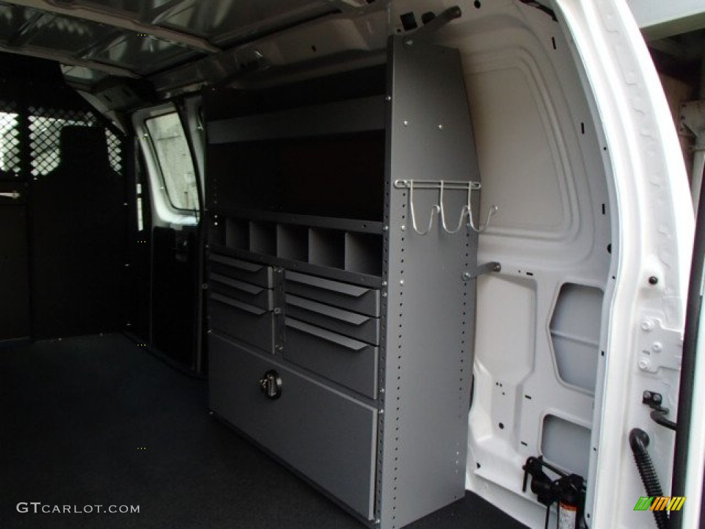 2014 E-Series Van E150 Cargo Van - Oxford White / Medium Flint photo #14