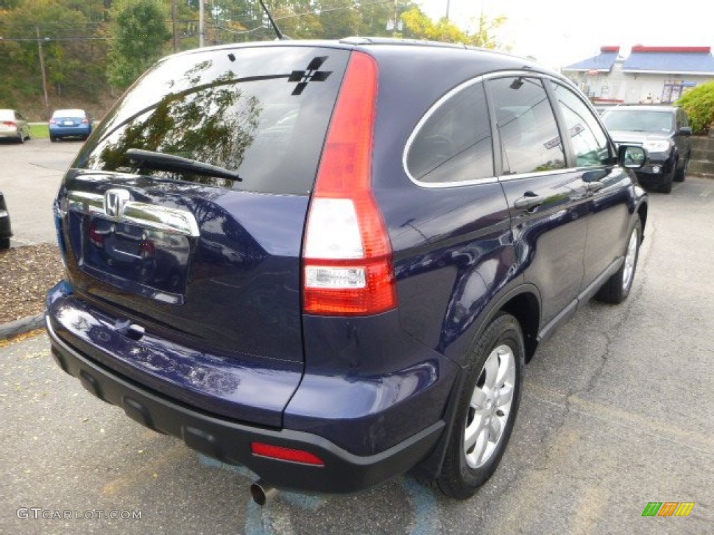 2009 CR-V EX 4WD - Royal Blue Pearl / Gray photo #5