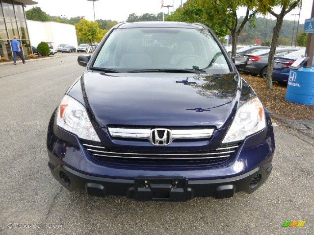 2009 CR-V EX 4WD - Royal Blue Pearl / Gray photo #8