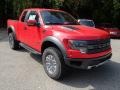 2013 Race Red Ford F150 SVT Raptor SuperCab 4x4  photo #2