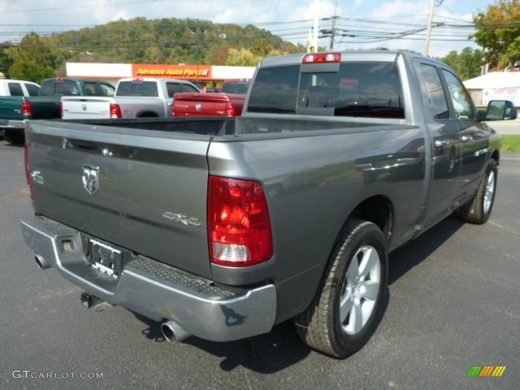 2011 Ram 1500 Big Horn Quad Cab 4x4 - Mineral Gray Metallic / Dark Slate Gray/Medium Graystone photo #6