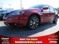 2014 Deep Cherry Red Crystal Pearl Chrysler 200 Touring Sedan  photo #1