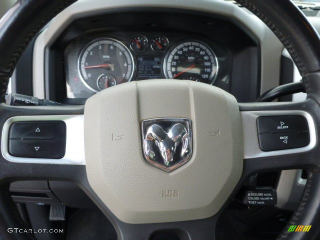 2011 Ram 1500 Big Horn Quad Cab 4x4 - Mineral Gray Metallic / Dark Slate Gray/Medium Graystone photo #17