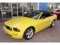 2006 Screaming Yellow Ford Mustang GT Premium Convertible  photo #10