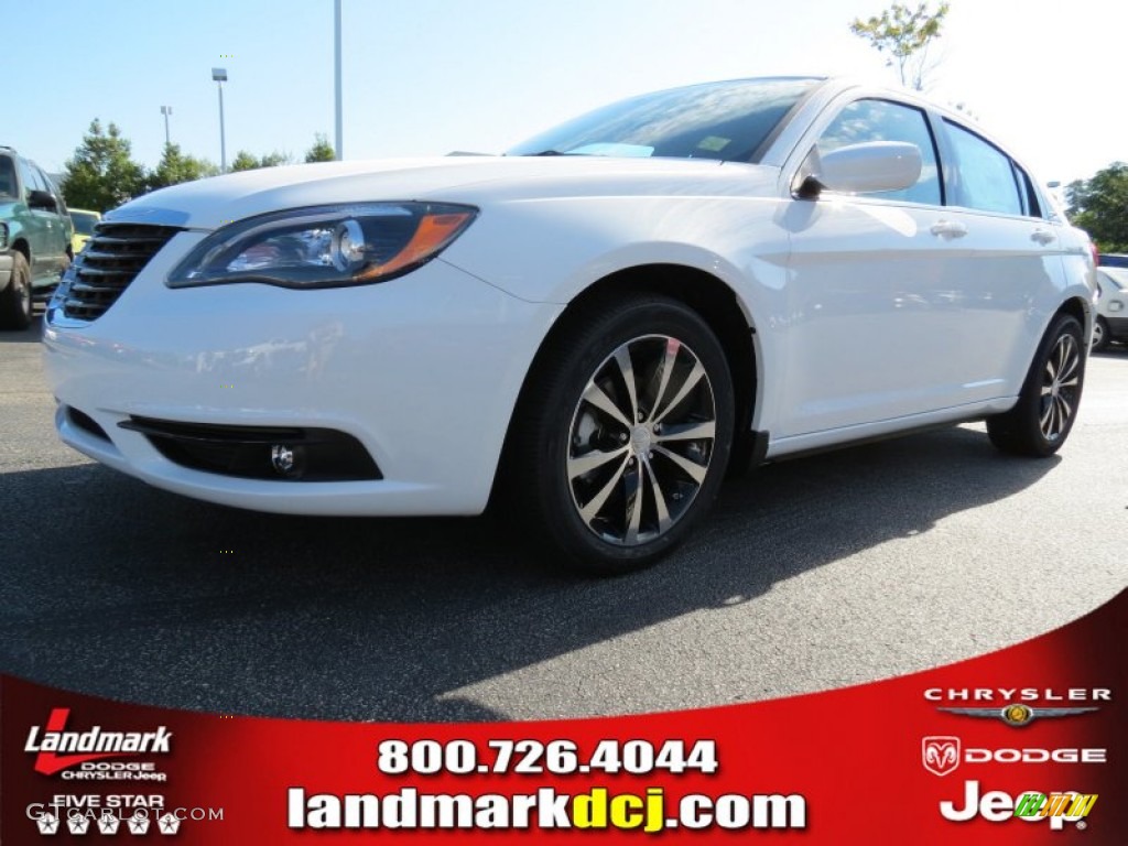 2014 200 Touring Sedan - Bright White / Black photo #1