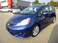 2010 Blue Sensation Pearl Honda Fit Sport  photo #3