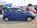 2010 Blue Sensation Pearl Honda Fit Sport  photo #8