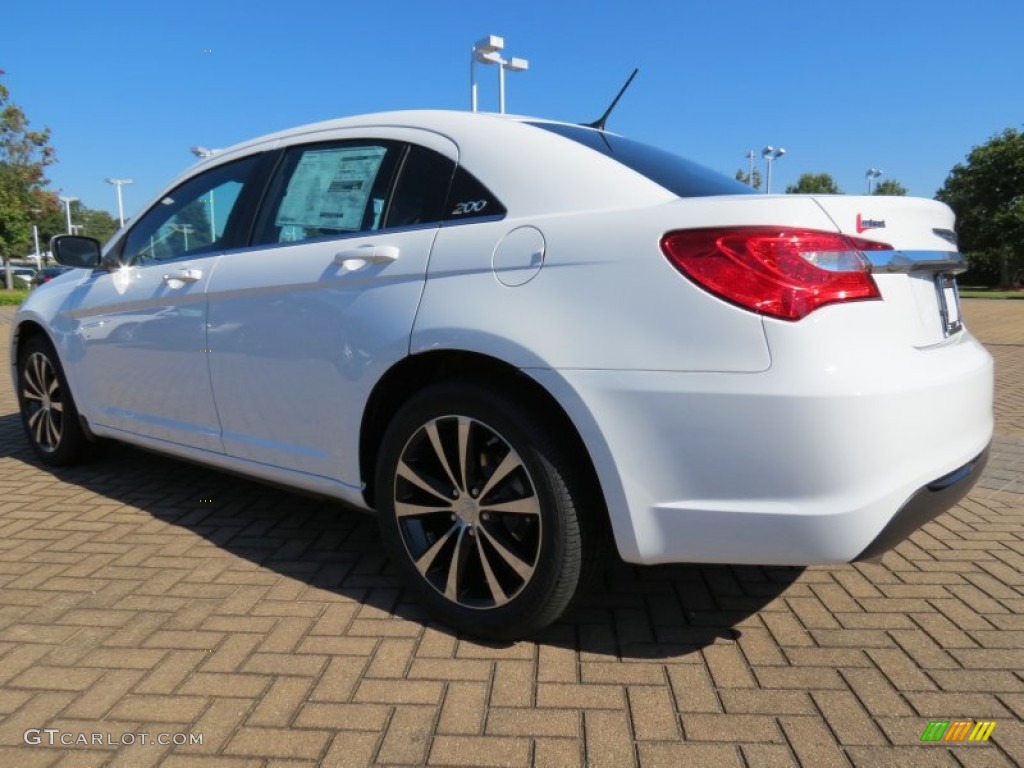 2014 200 Touring Sedan - Bright White / Black photo #2