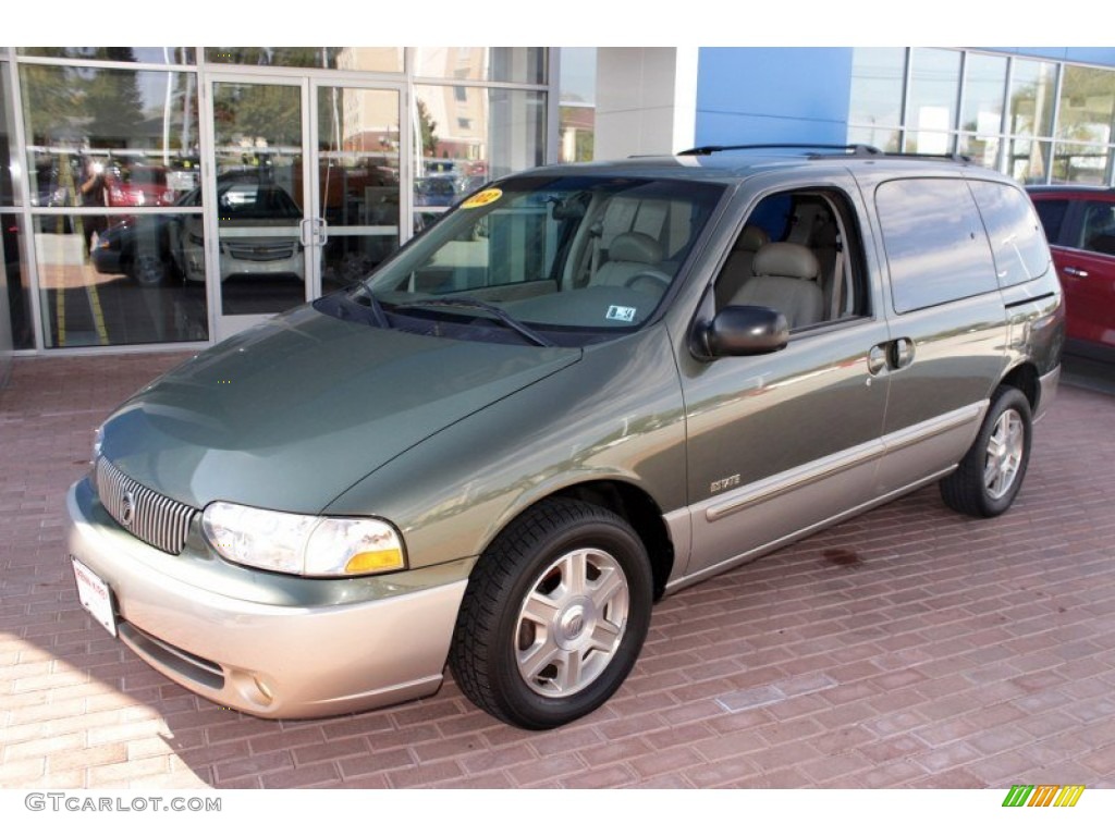 2002 Villager Estate - Estate Green Metallic / Golden Mink photo #10