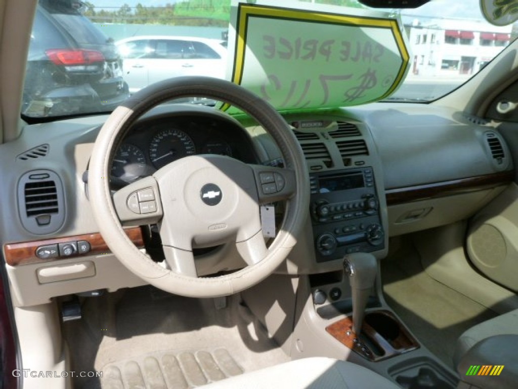 2004 Malibu LT V6 Sedan - Sport Red Metallic / Neutral photo #13