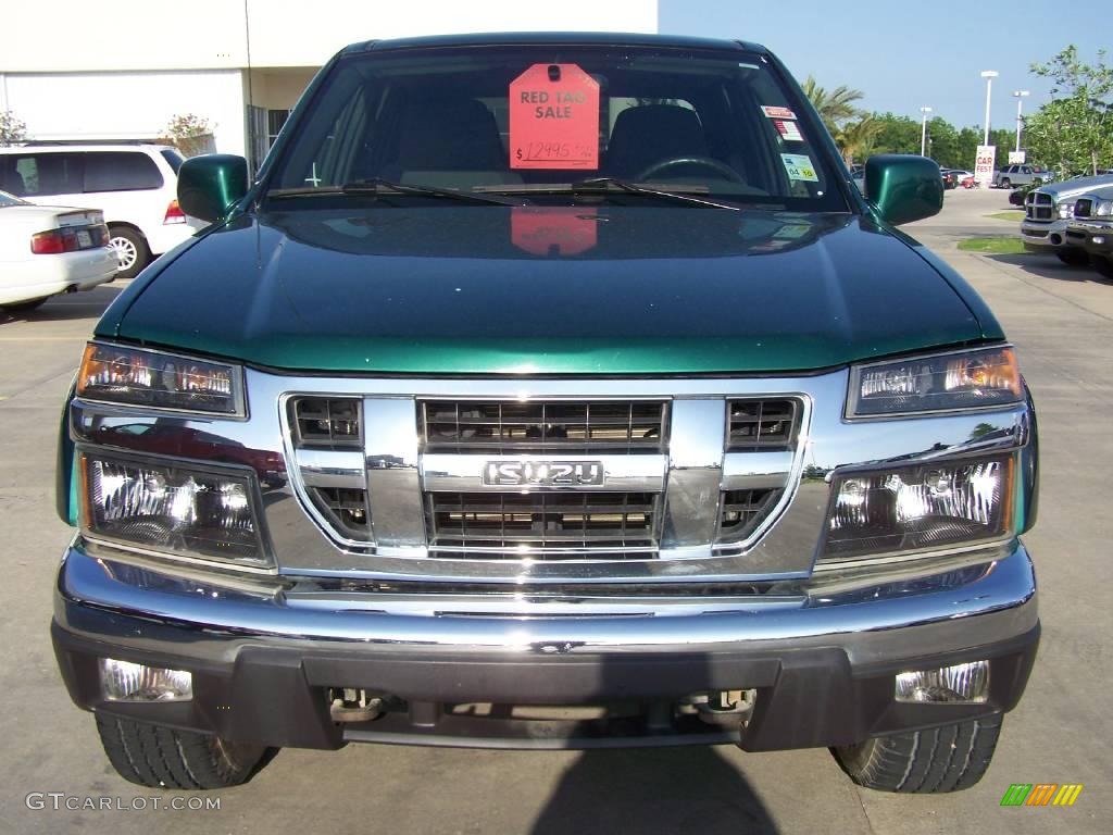 2006 i-Series Truck i-350 LS Crew Cab 4x4 - Woodland Green Metallic / Very Dark Pewter photo #2