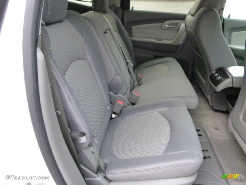 2010 Traverse LT AWD - Summit White / Dark Gray/Light Gray photo #13