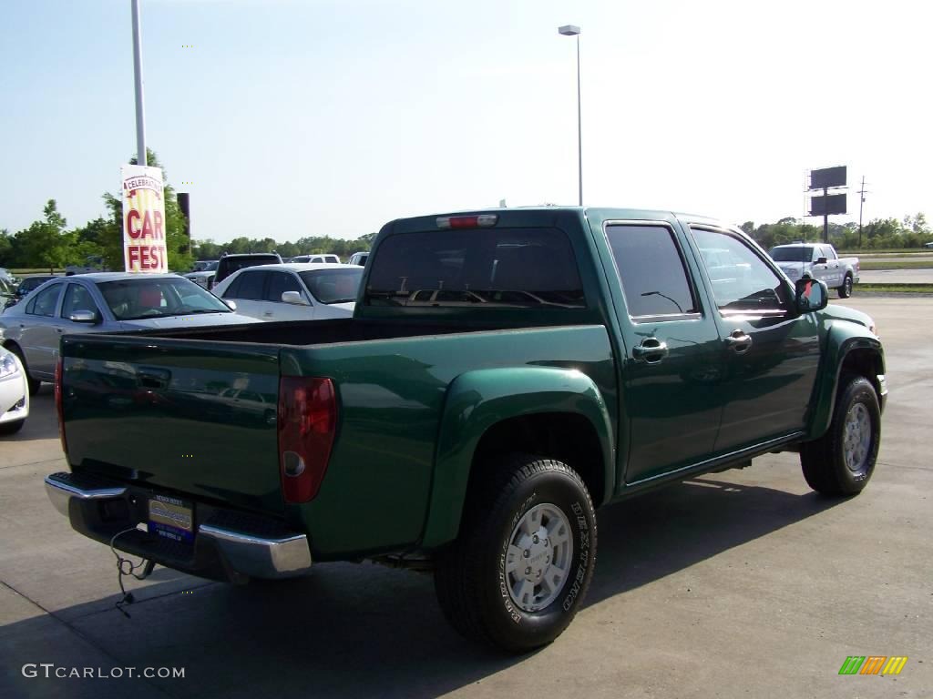 2006 i-Series Truck i-350 LS Crew Cab 4x4 - Woodland Green Metallic / Very Dark Pewter photo #5