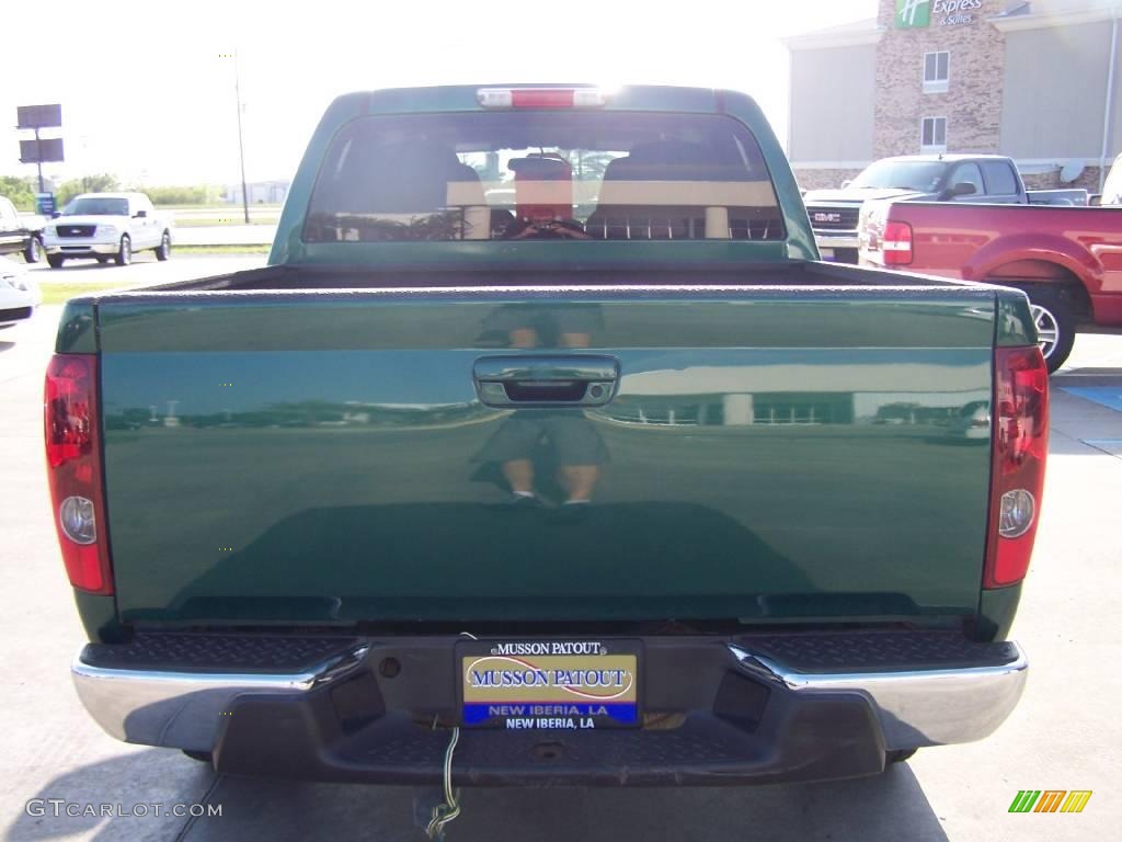 2006 i-Series Truck i-350 LS Crew Cab 4x4 - Woodland Green Metallic / Very Dark Pewter photo #6