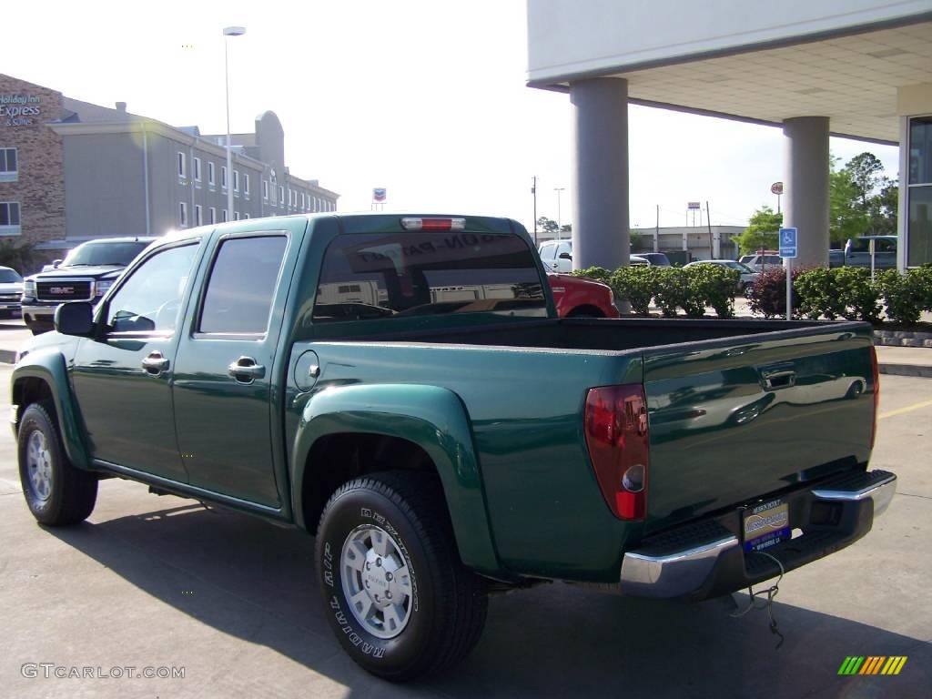 2006 i-Series Truck i-350 LS Crew Cab 4x4 - Woodland Green Metallic / Very Dark Pewter photo #7