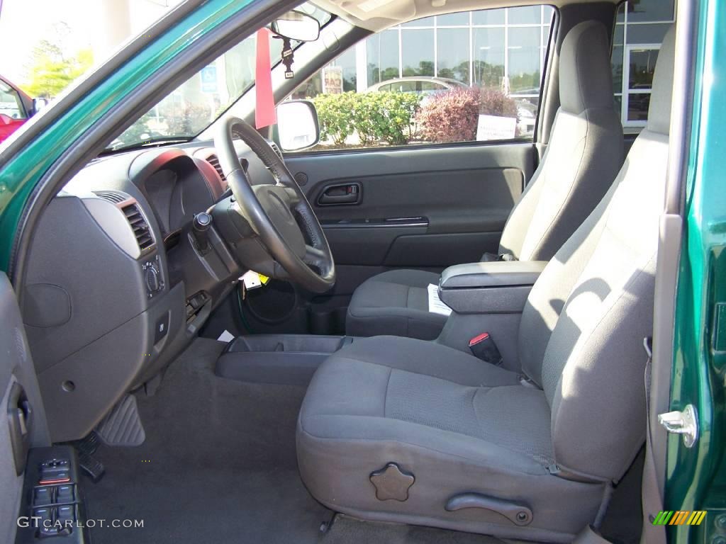 2006 i-Series Truck i-350 LS Crew Cab 4x4 - Woodland Green Metallic / Very Dark Pewter photo #9