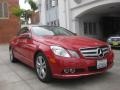 Mars Red 2011 Mercedes-Benz E 350 Cabriolet