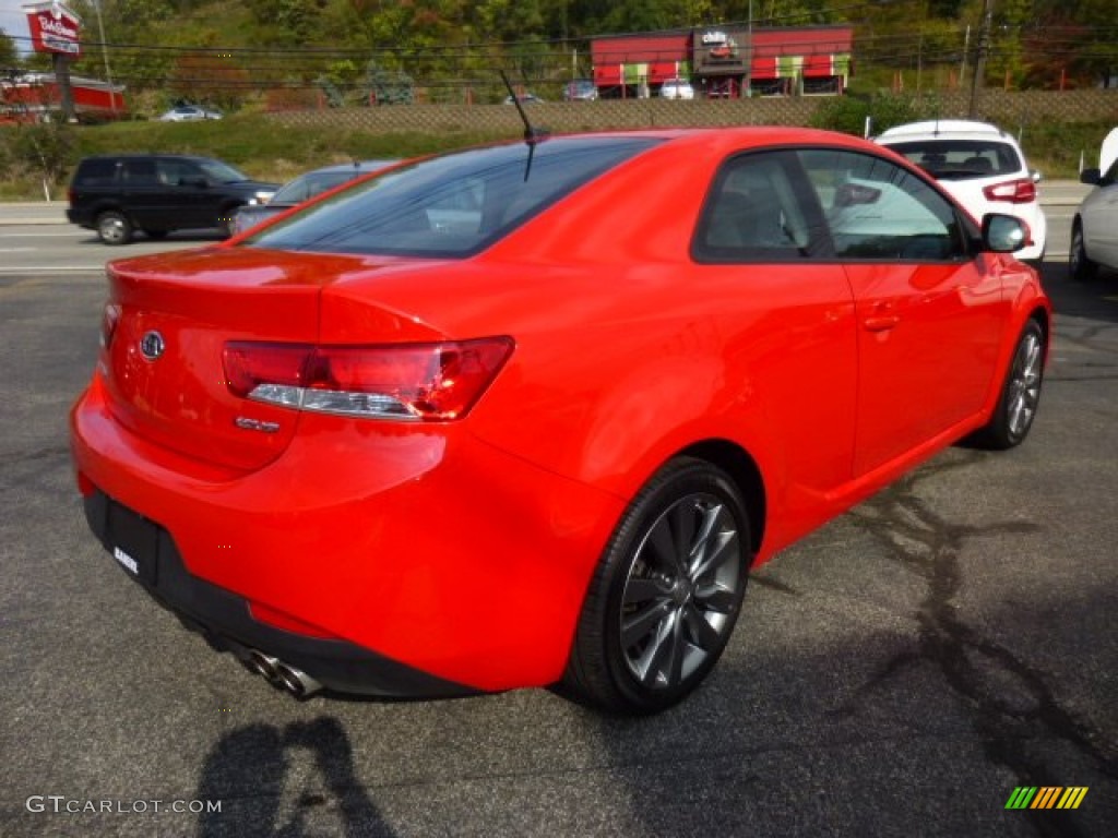Racing Red 2013 Kia Forte Koup SX Exterior Photo #86420999