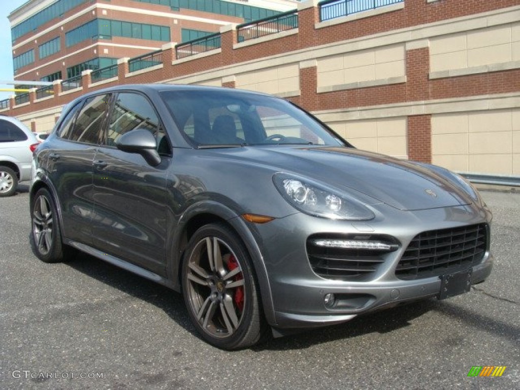 Meteor Grey Metallic 2013 Porsche Cayenne GTS Exterior Photo #86421011