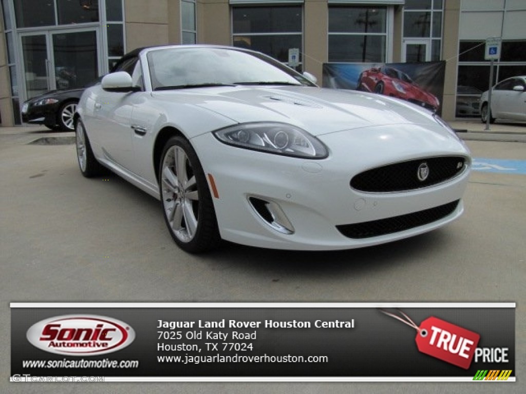 Polaris White Jaguar XK