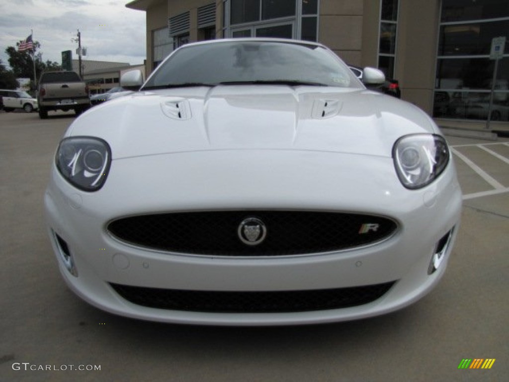 Polaris White 2012 Jaguar XK XKR Convertible Exterior Photo #86421176