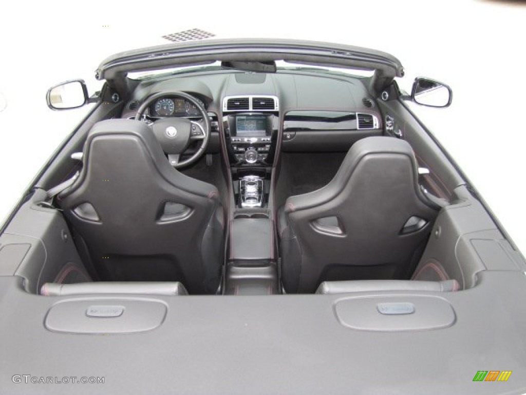 2012 XK XKR Convertible - Polaris White / Warm Charcoal/Warm Charcoal photo #16