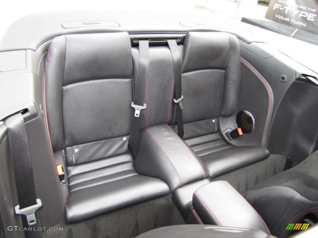 2012 Jaguar XK XKR Convertible Rear Seat Photo #86421467