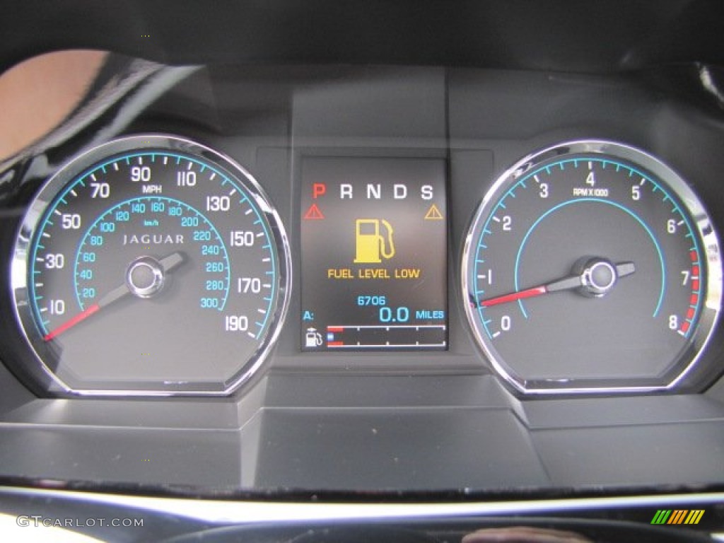 2012 Jaguar XK XKR Convertible Gauges Photo #86421635