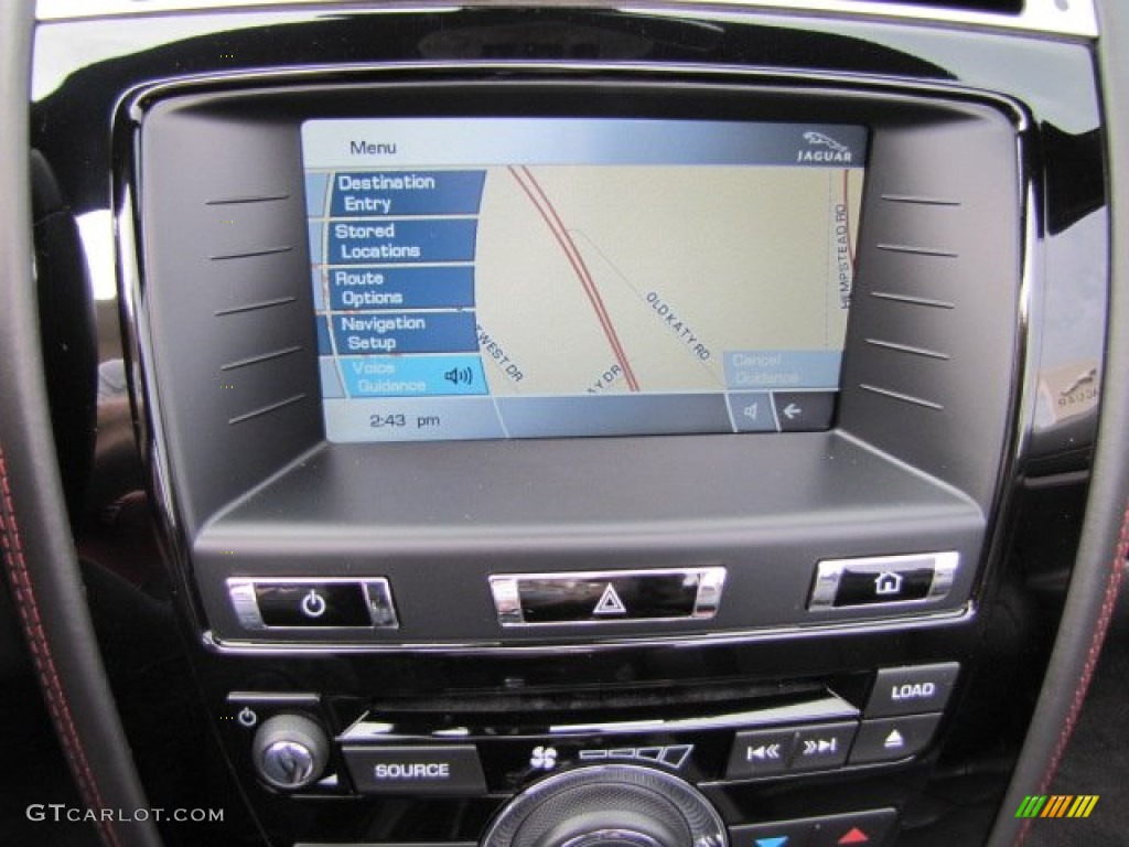 2012 Jaguar XK XKR Convertible Navigation Photos