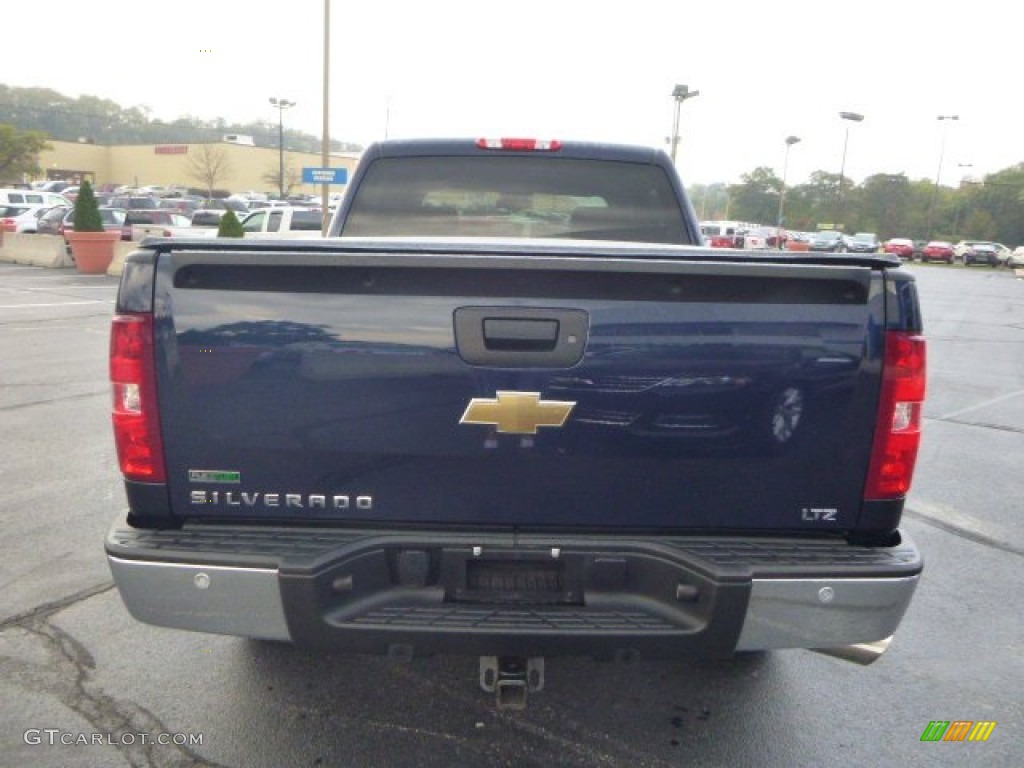 2011 Silverado 1500 LTZ Crew Cab 4x4 - Imperial Blue Metallic / Ebony photo #4