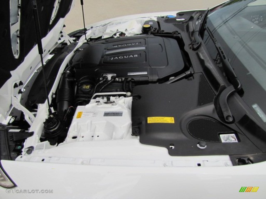 2012 Jaguar XK XKR Convertible Engine Photos