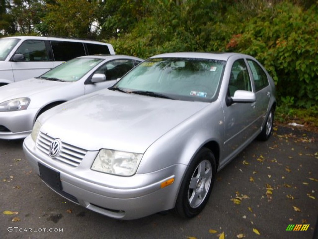 2001 Jetta GLS Sedan - Silver Arrow Metallic / Grey photo #1
