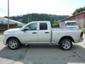 2014 Bright Silver Metallic Ram 1500 Express Quad Cab 4x4  photo #2